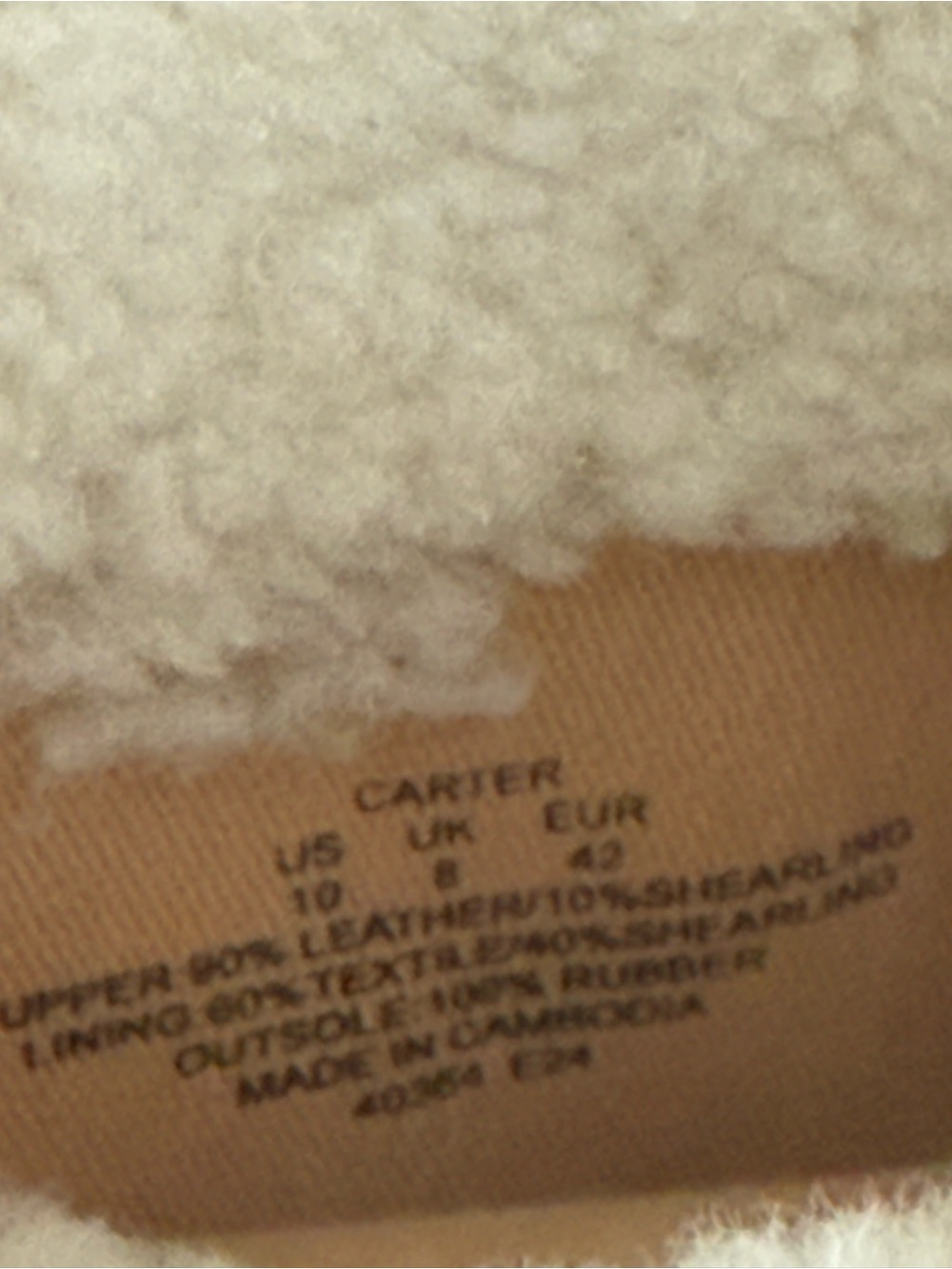 Ralph Lauren Tan Suede Logo Shearling-Trim Boots Size 10 - Picture 11 of 16
